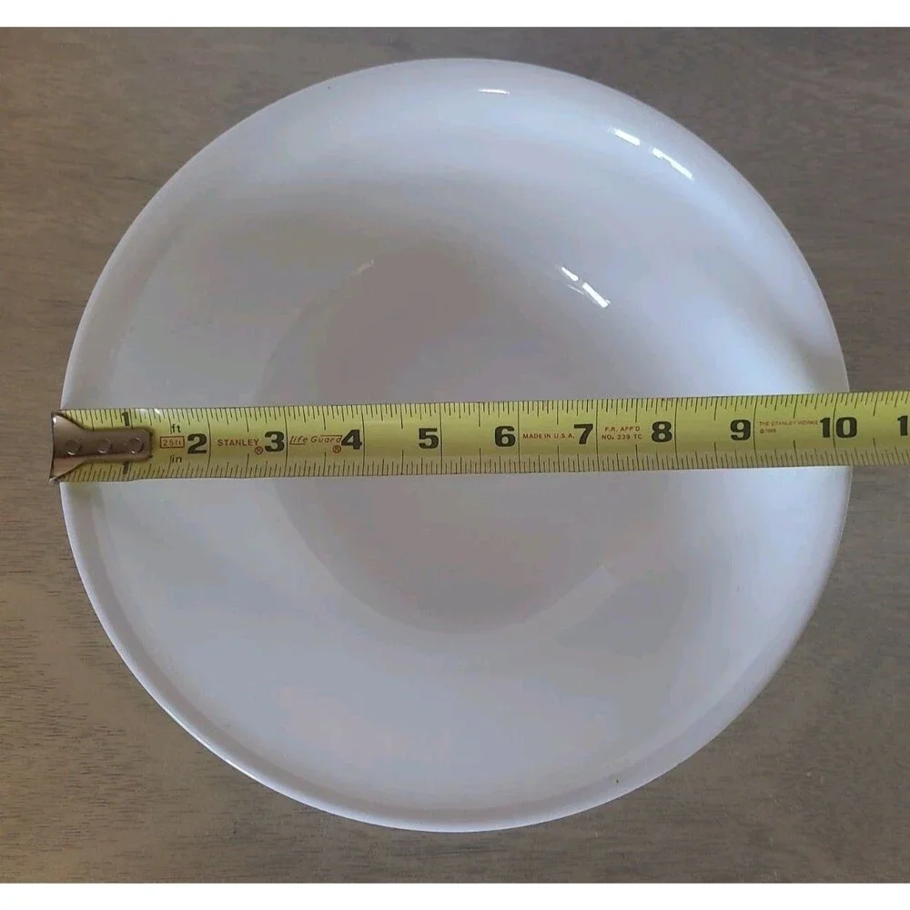 Set 2 Corelle Winter Frost White Round Serving Bowls 10